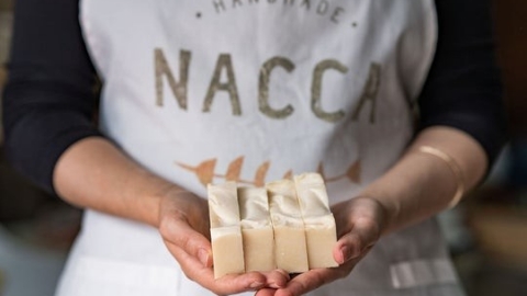 NACCA סבונים בעבודת יד