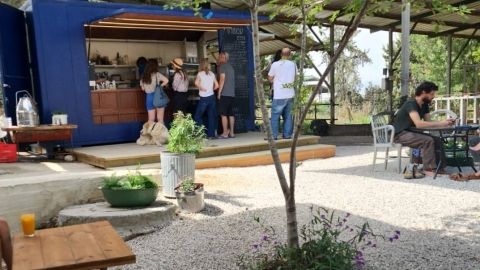 עגלת קפה עספורה